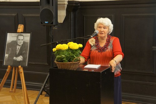 Выступление К.А. Молчановой, председателя Эстонского общества Рериха