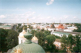 Ярославль. Вид со Звонницы Спасо-Преображенского монастыря