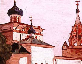 Н.К. Рерих. Ярославль. Церковь Рождества Христова. 1903