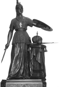 Скульптура «Россия», 1896 г. автор Н.А. Лаверецкий